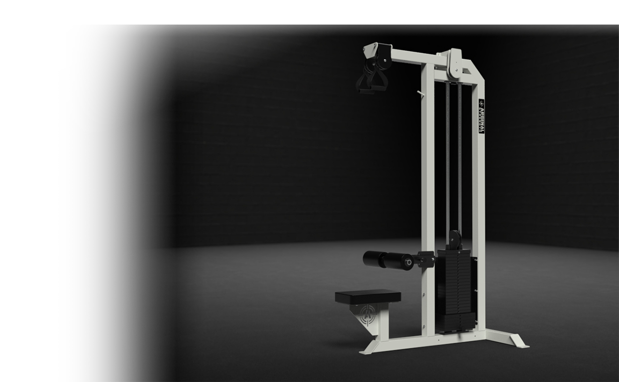 Selectorized best sale lat pulldown